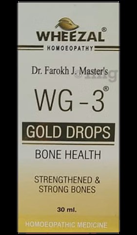 WG3 Bone Health Gold Drops